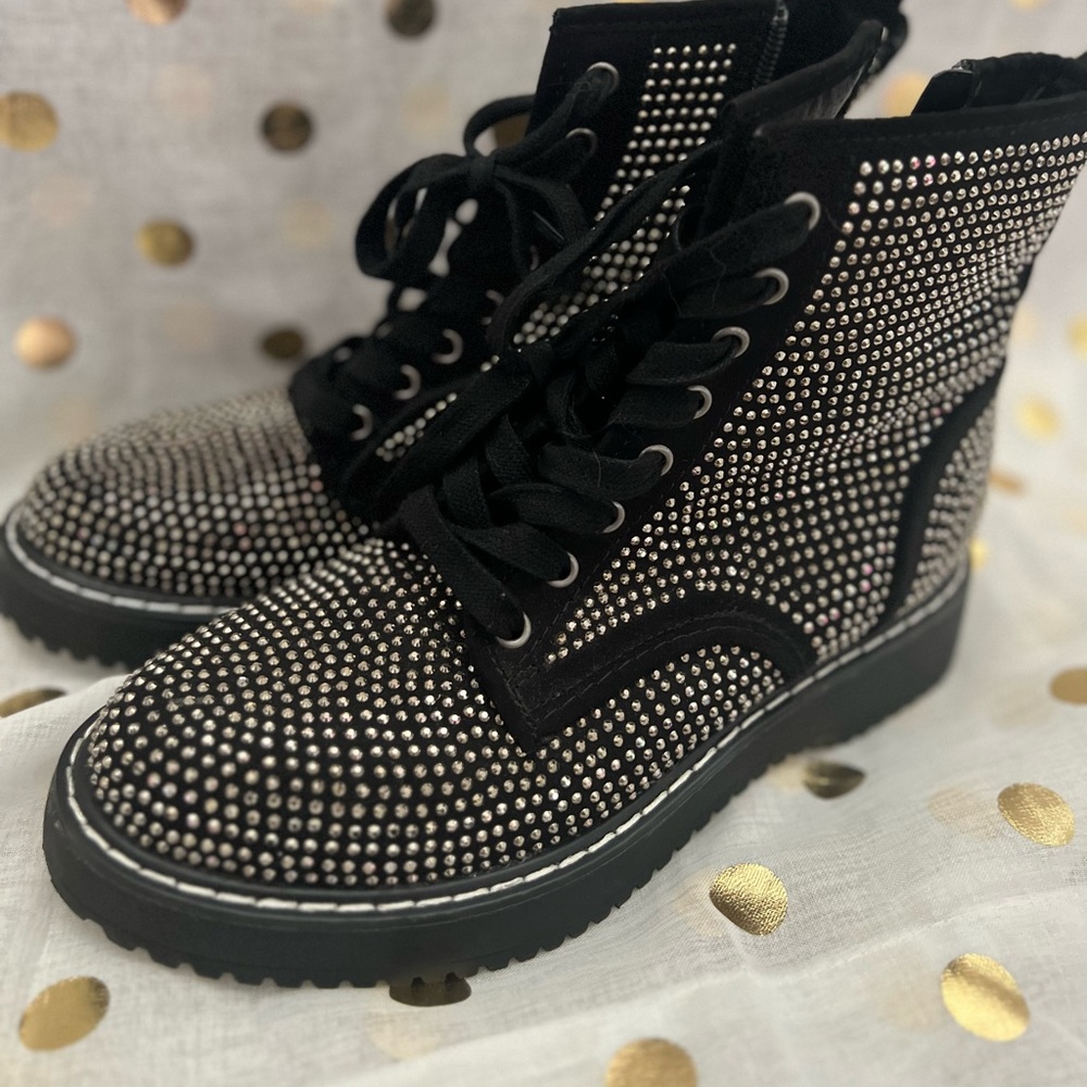 Studded boots